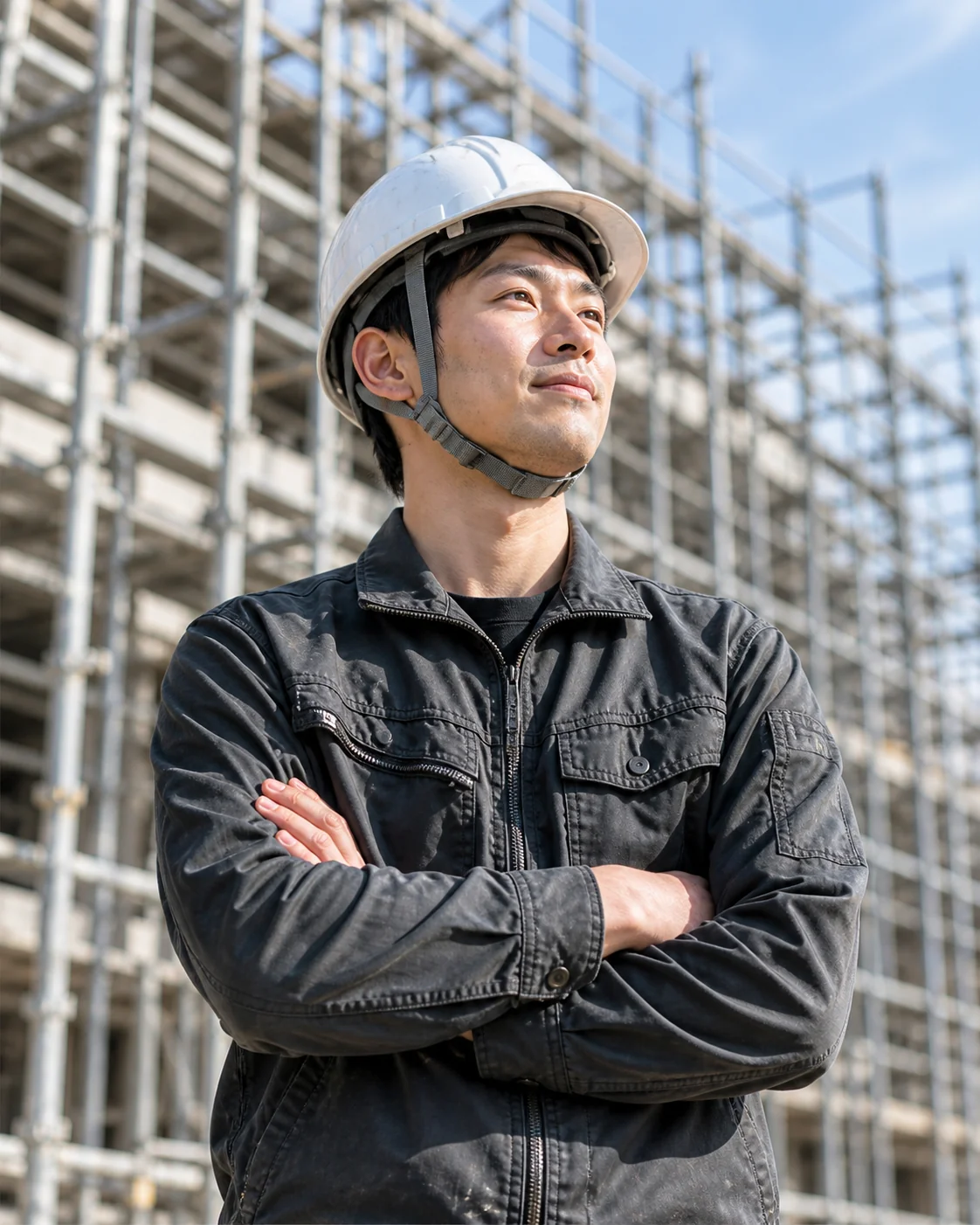 現場で経験を重ねる職人のイメージ